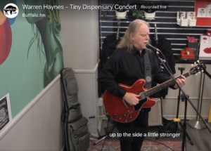 Warren Haynes @ Star Buds – Tiny Dispensary Concert